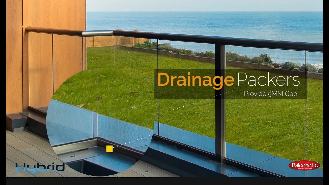 Hybrid Balustrade Drainage... How does it happen?