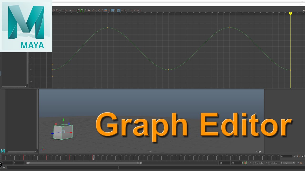 Graph editor for beginners In MAYA