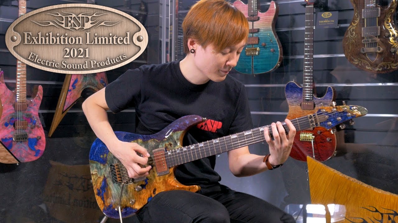 ESP Guitars: 2021 ESP Exhibition Limited EX21-38 HORIZON-CTM FR