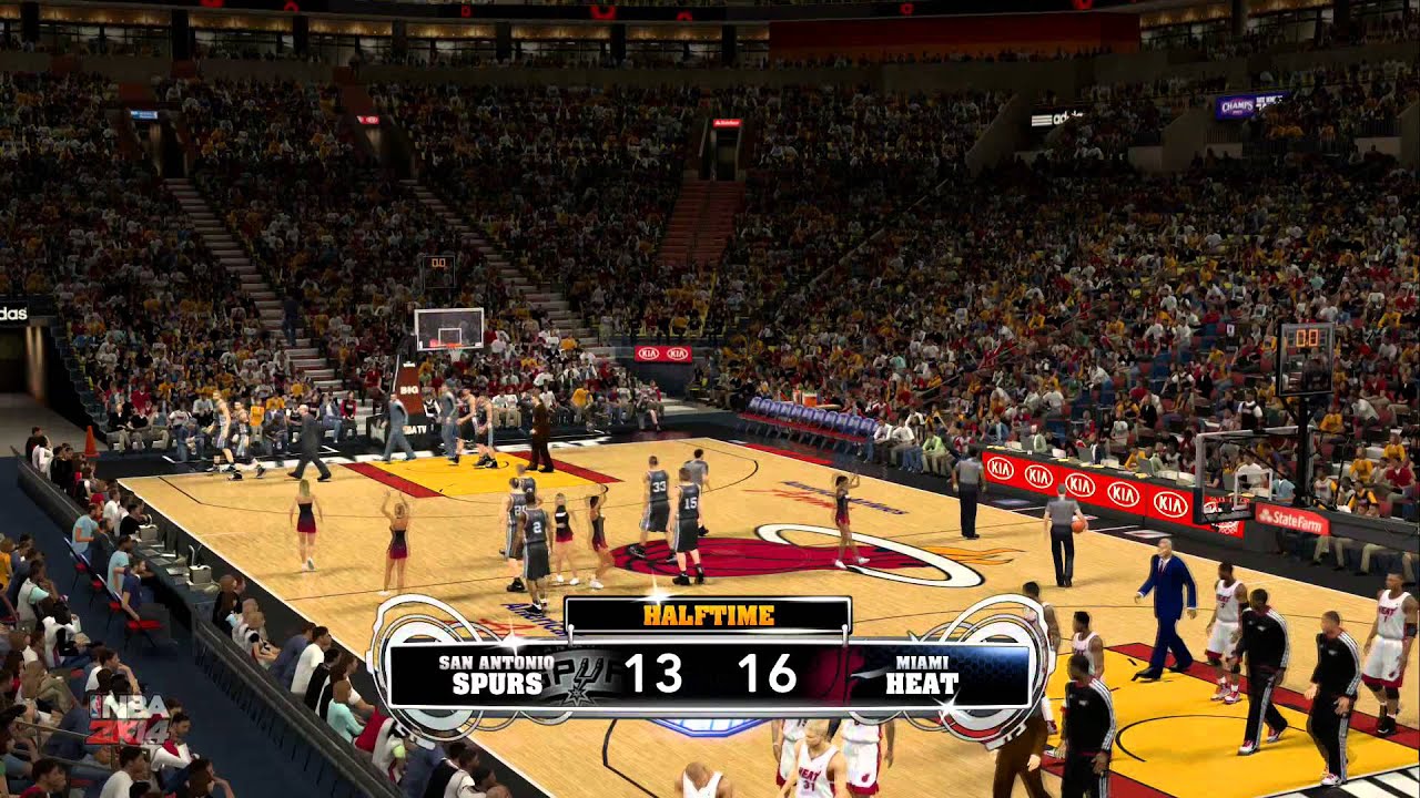 NBA 2K14 PC Gameplay *HD* 1080P Max Settings