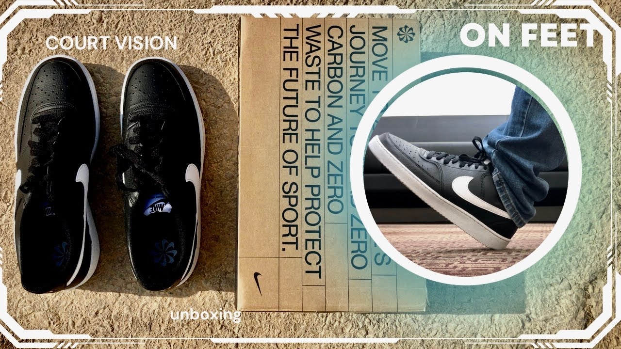 NIKE COURT VISION LO NN | unboxing & on feet | Azo Edition