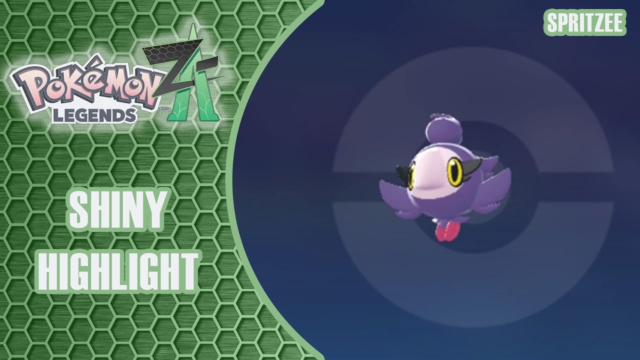 Shiny Spritzee REACTION! - Pokemon Legends Z-A