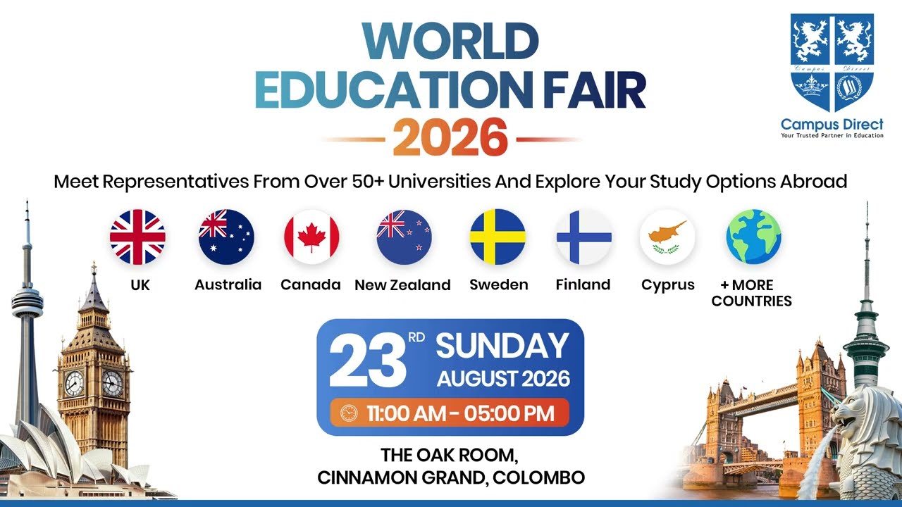 Campus Direct World Education Fair - August 2026
