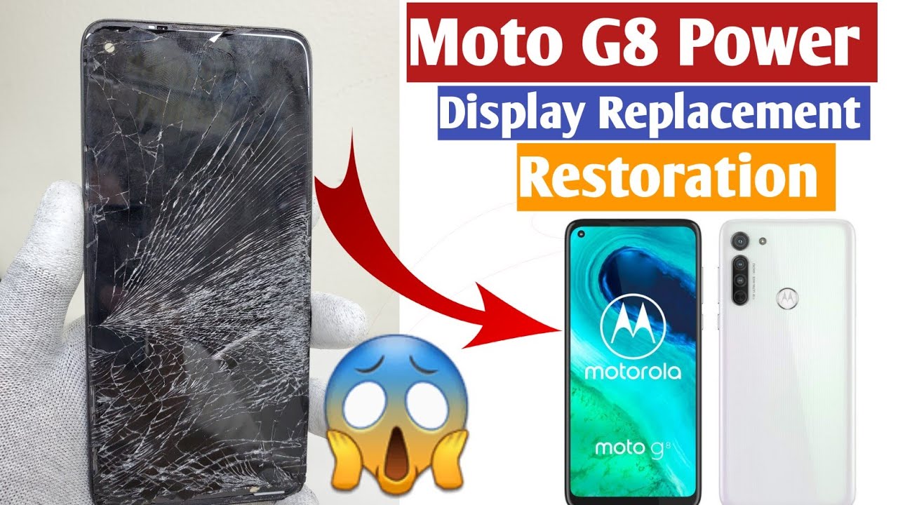 Motorola Moto G8 Power Display Replacement | Restoration and Disassembly Moto G8 Power #restoration