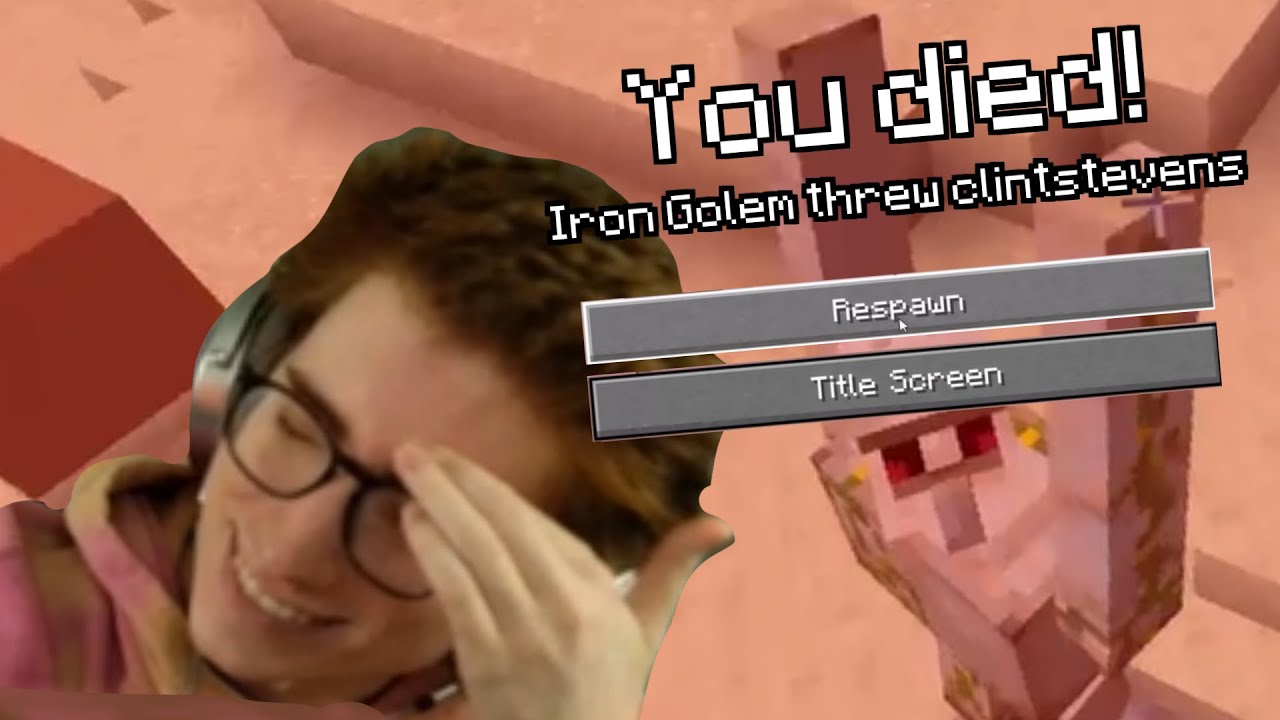 Clint Stevens tries Minecraft Speedrunning