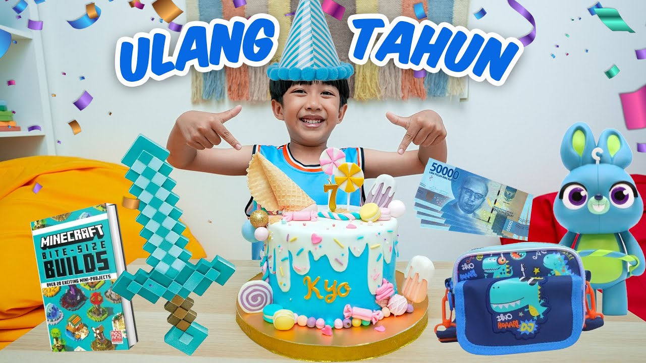 KYO ULANG TAHUN KE 7 - Dapat Hadiah Serba Biru