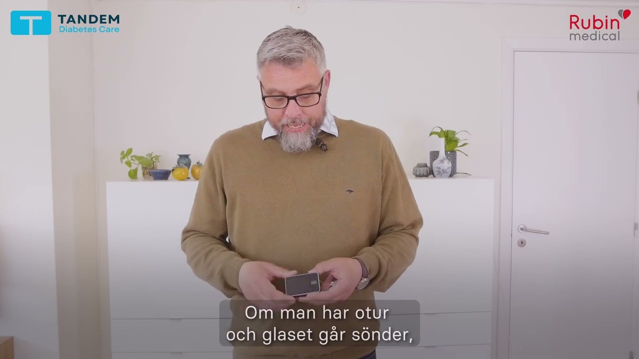 Så här tar du bäst hand om din Tandem t:slim X2 insulinpump