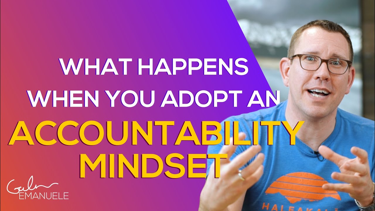 3 Ways to Check Your Own Accountability | #culturedrop | Galen Emanuele