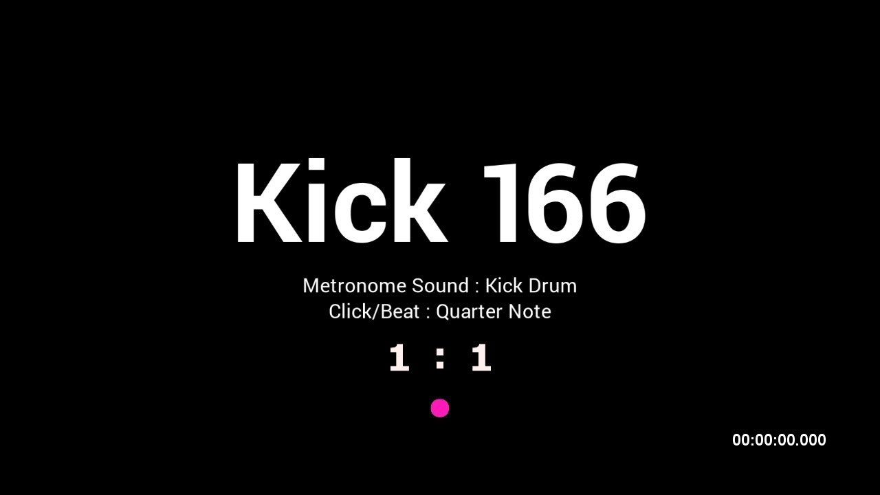 Kick Drum / BPM 166