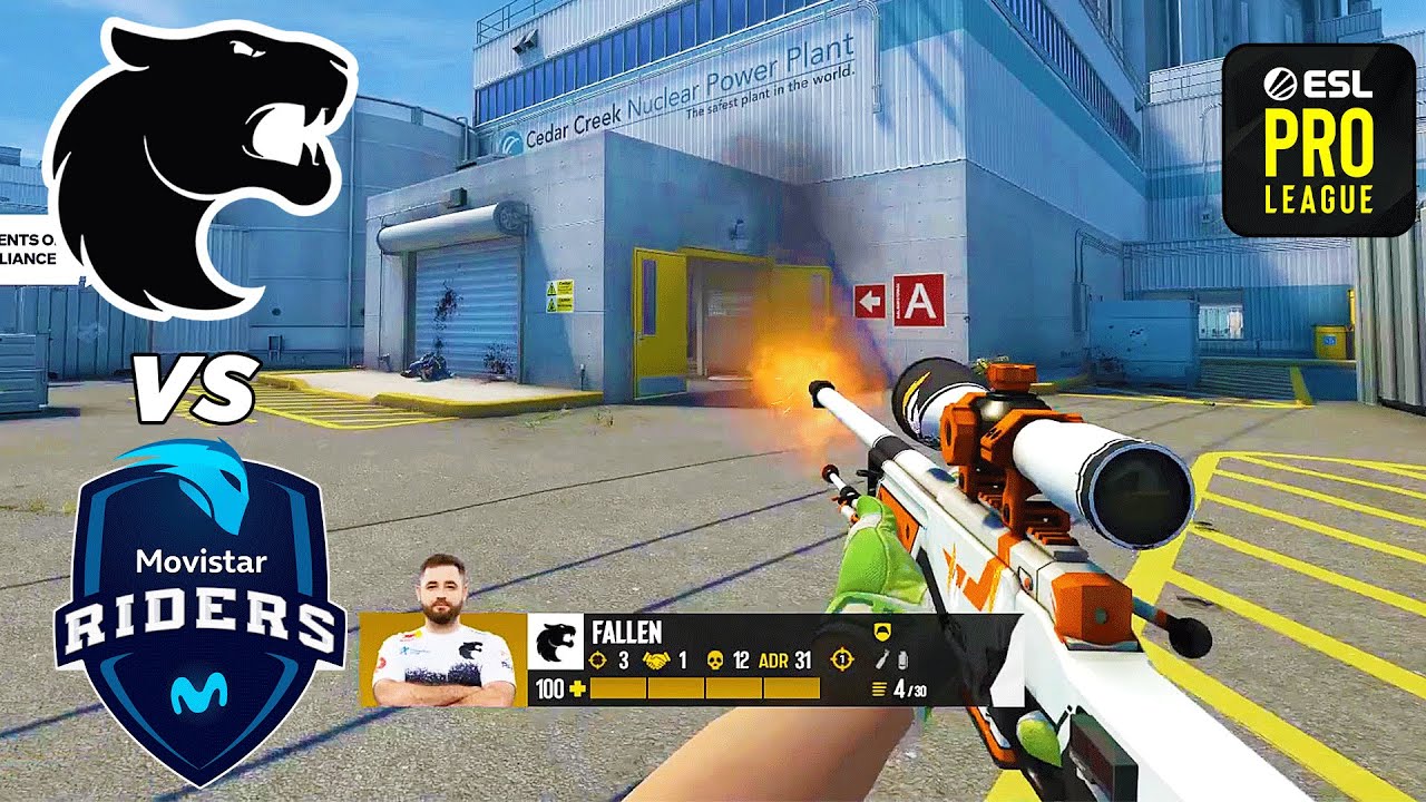 FURIA против Movistar Riders - ОСНОВНЫЕ МОМЕНТЫ - ESL Pro League S18 | CSGO