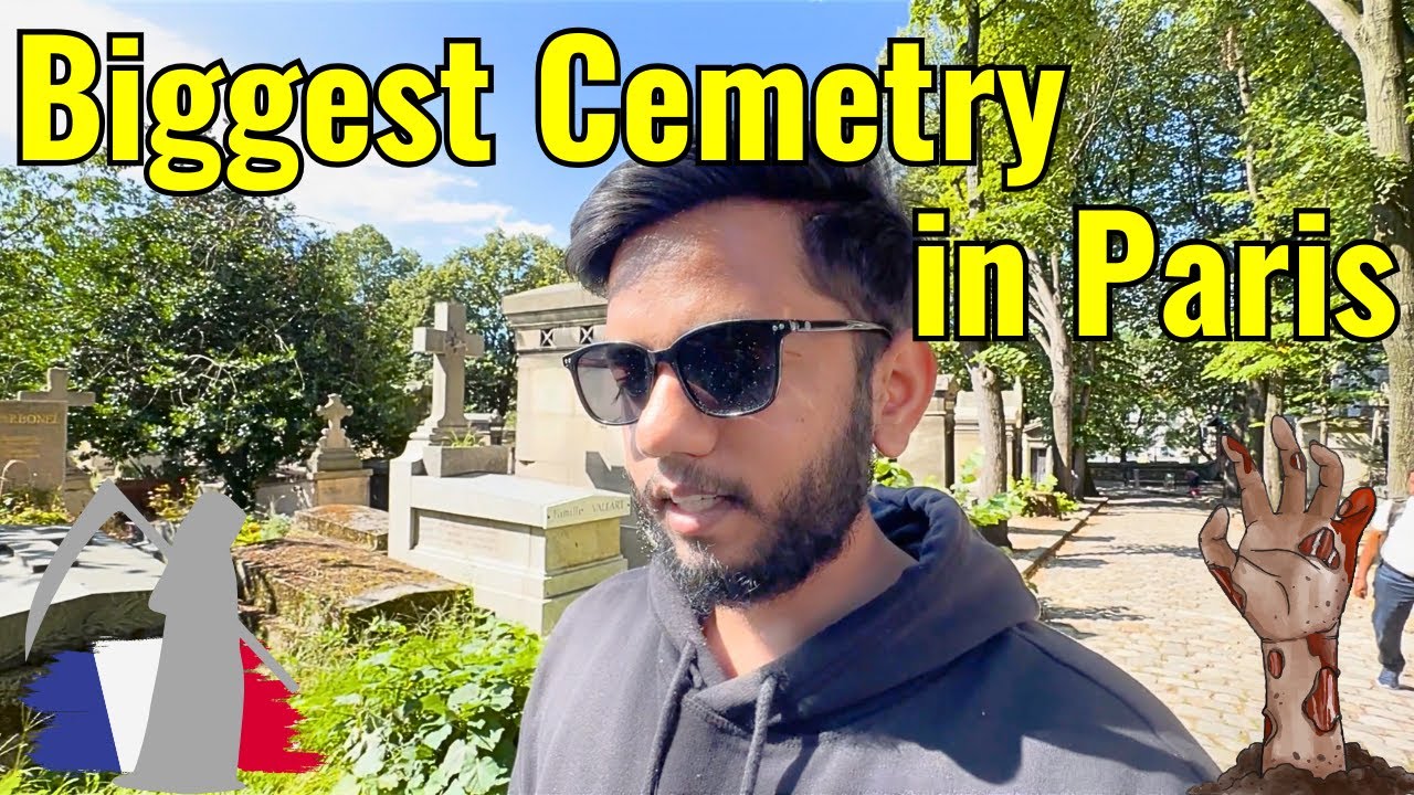 Paris's Biggest Cemetery! Haunted? | Day 3 in City of Love | River Cruise and Famous Cemetry!
