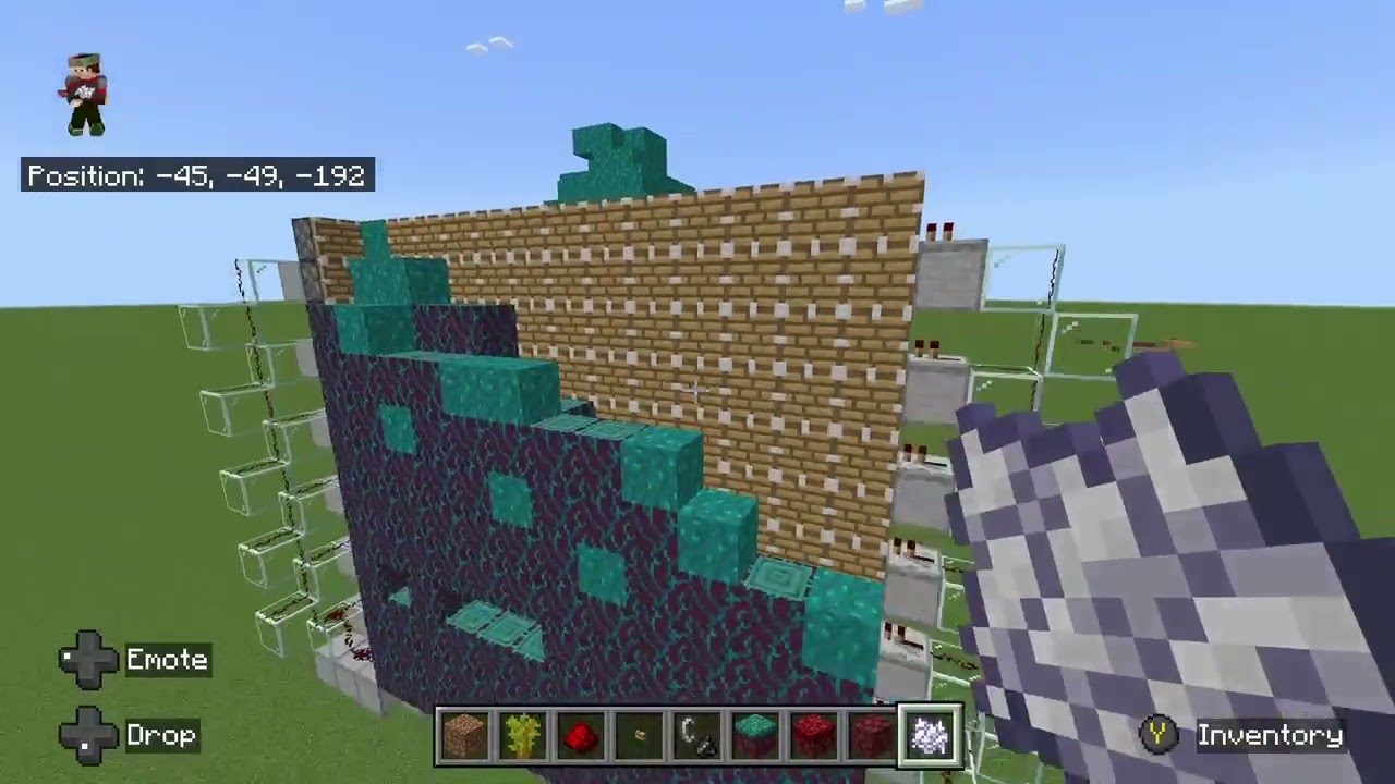 Minecraft Bedrock Nether Tree (Huge Fungi) Farm