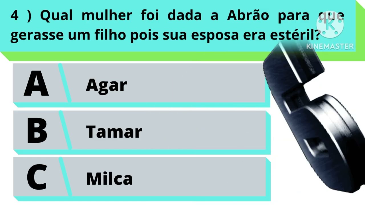 Quiz bíblico geral - parte 60. 