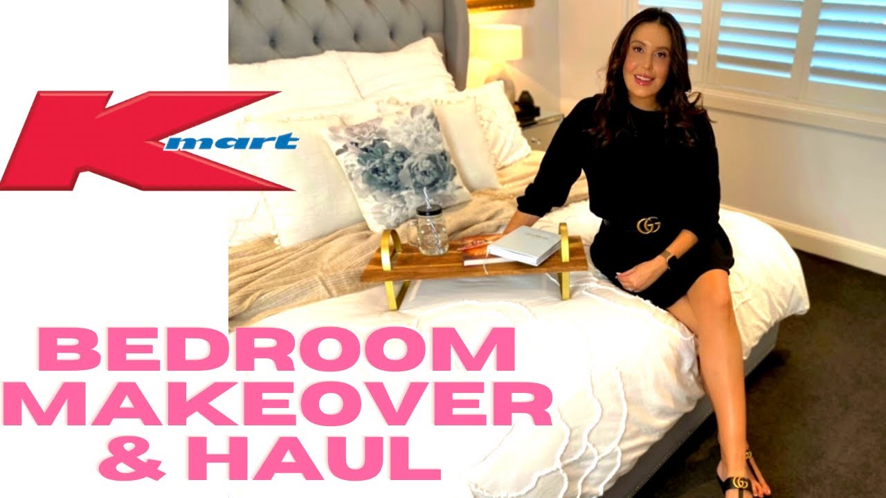 KMART AUSTRALIA * BEDROOM MAKEOVER AND HAUL • NEW IN STORE! LUXE BEDROOM STYLING ON A BUDGET