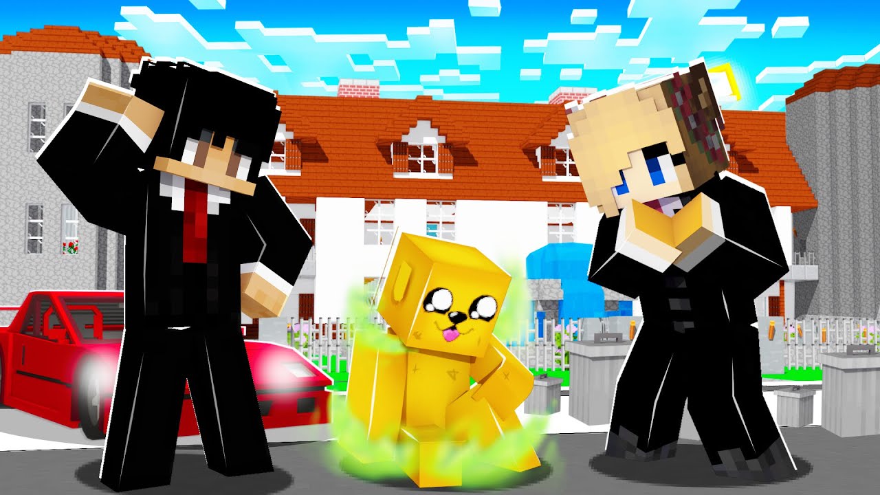 Adoptovali mě EXTRÉMNĚ BOHATÍ Rodiče v Minecraftu!