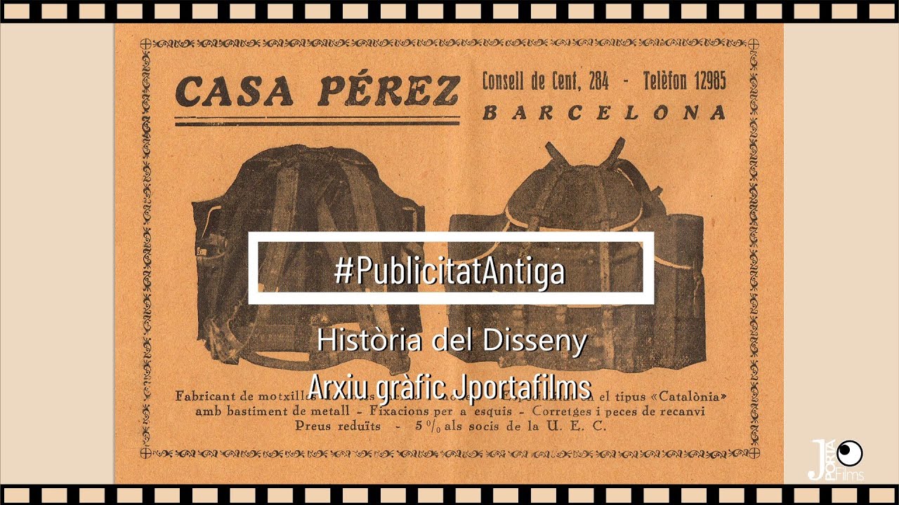 @jportafilms: #HIST&Ograve;RIADELDISSENY / PUBLICITAT ANTIGA