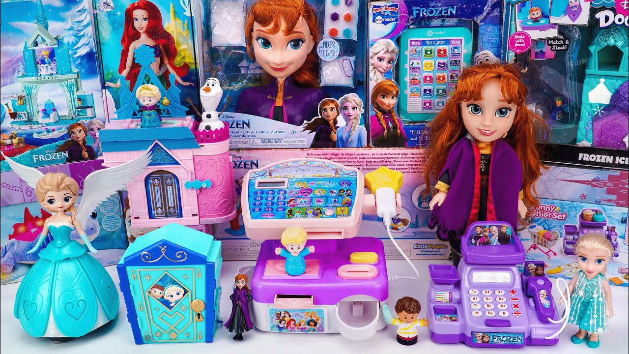 Unboxing Coolest Disney Frozen Toys Series | Elsa's Modern Cash Register Toys Couple | Toys Review