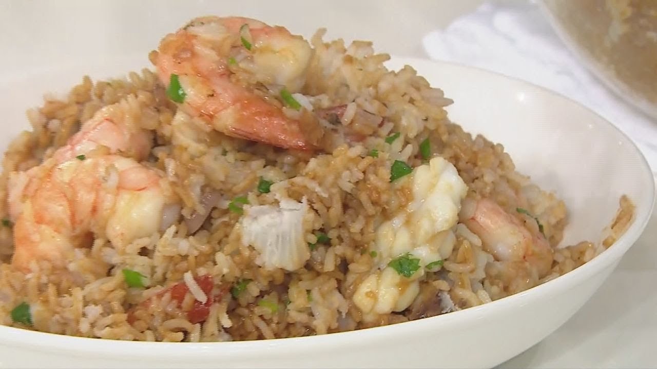 芋頭海鮮飯 - 睇片學煮餸
