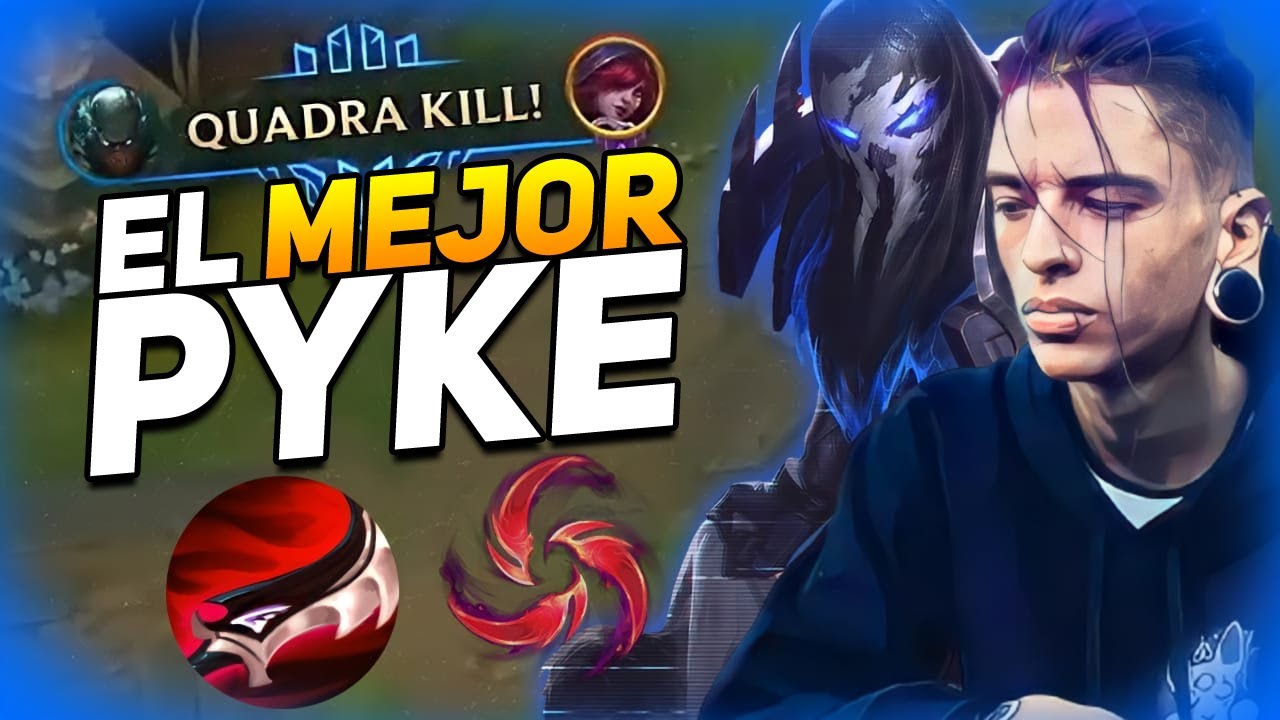EL MEJOR PYKE DE COREA 1000 LP..  😈 FT JOKER WAS HERE.. (¡EL MEJOR PYKE DE LAN!)
