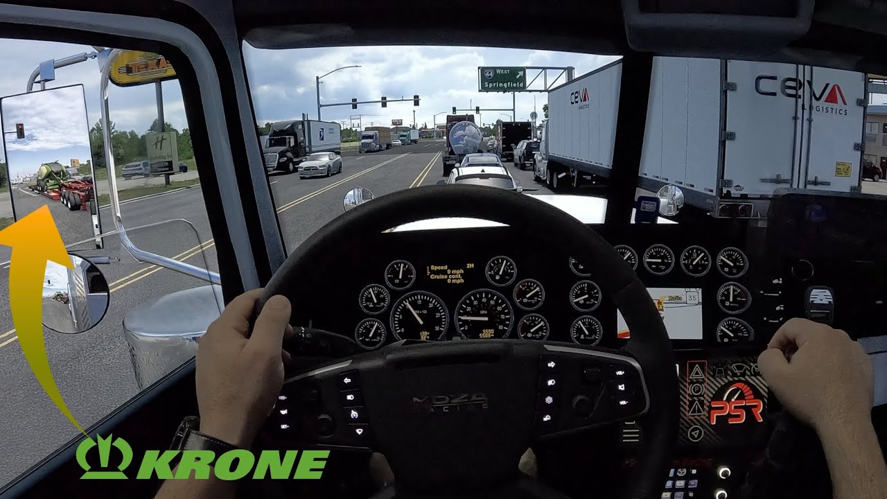 Big KRONE Delivery in the New DLC! | American Truck Simulator