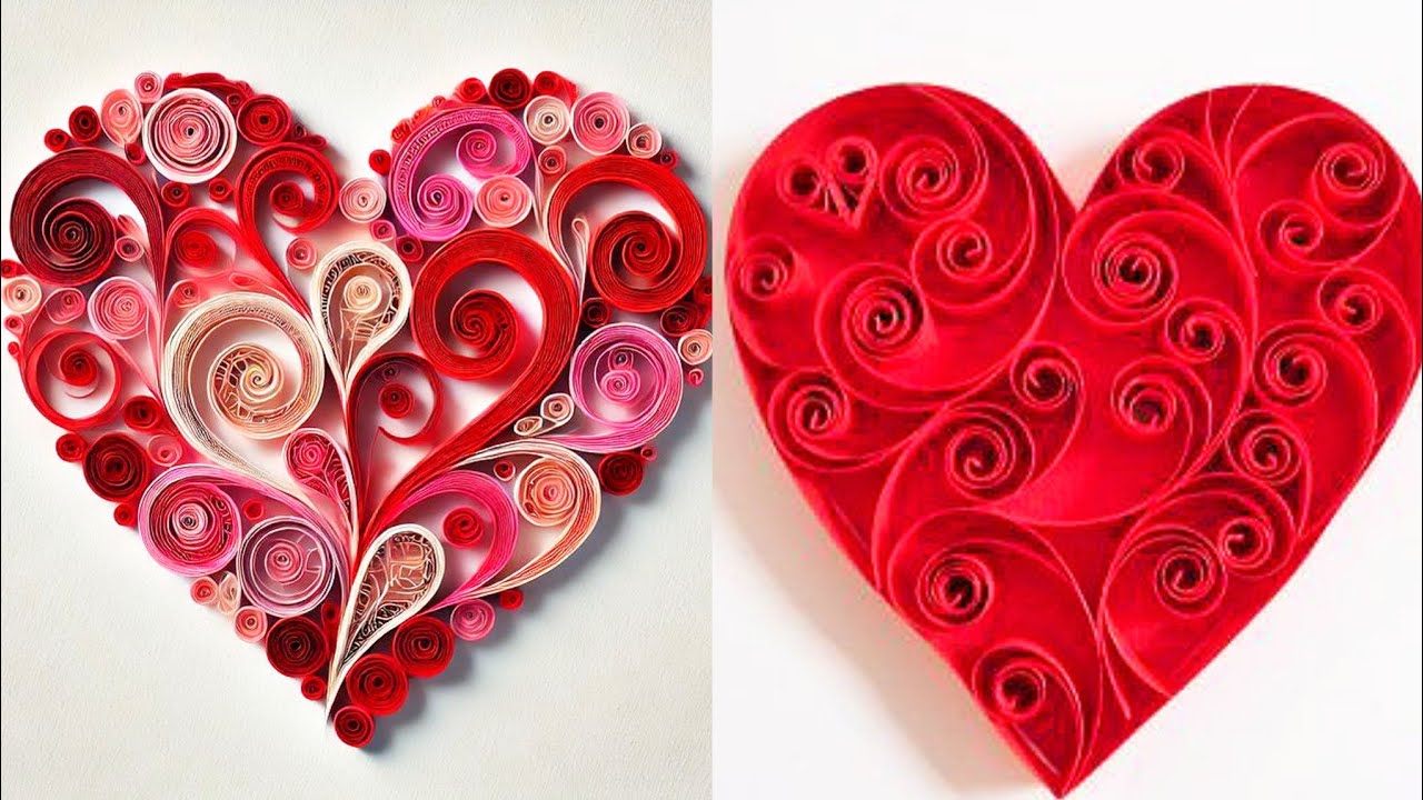 Paper quilling wall art/Paper floating flowers wall hanging decor ideas 