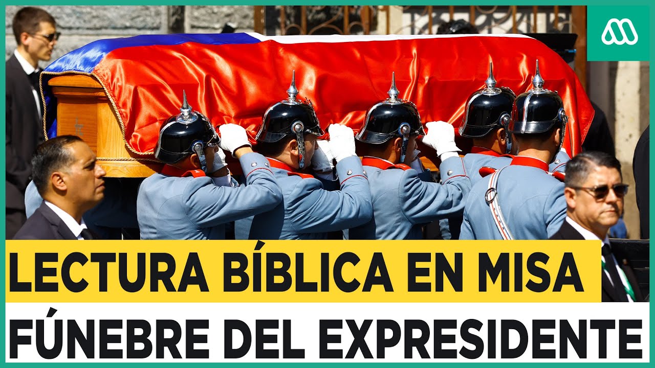 Lectura de la palabra en misa fúnebre del expresidente Sebastián Piñera
