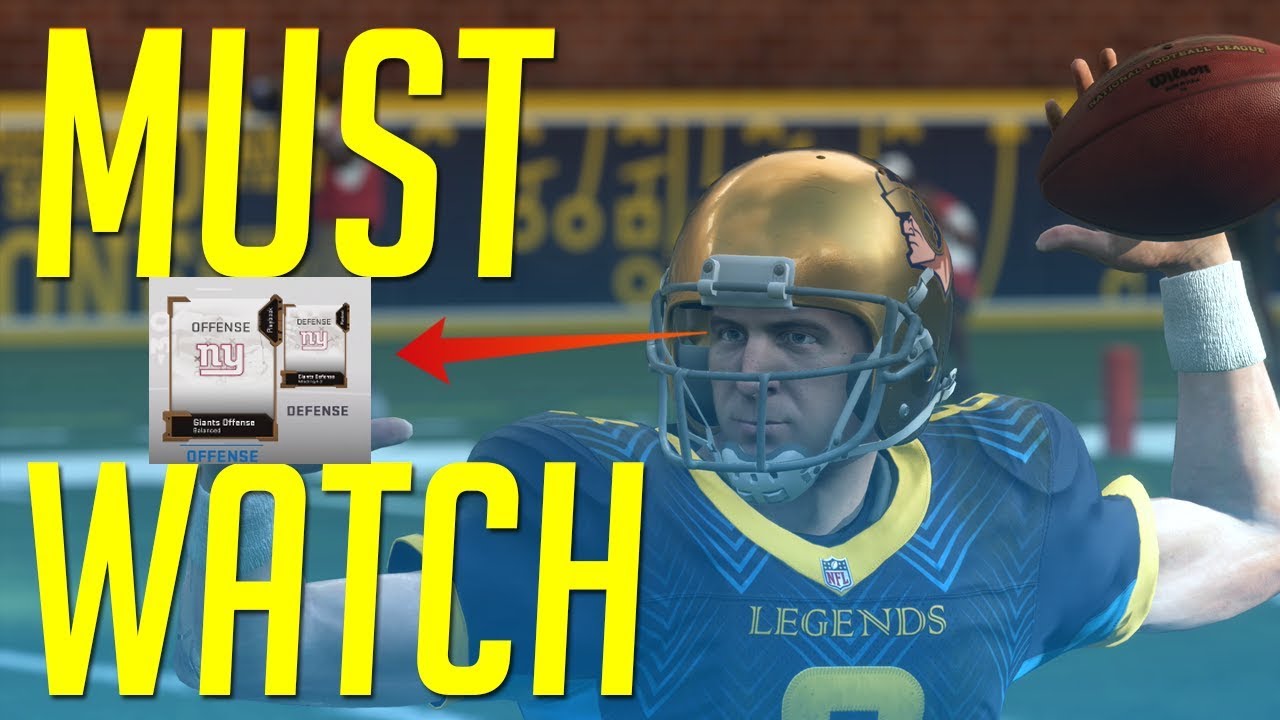 Madden 19 Tips - Top 5 MUT Playbooks on Offense + Defense!