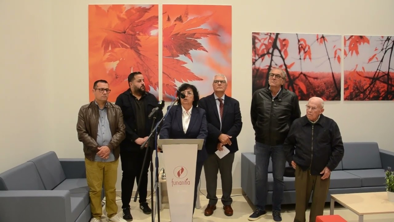 Inauguración TANATORIO LA LUISIANA. Interviene Sra. Alcaldesa. Mª Valle Espinosa. 💚💚