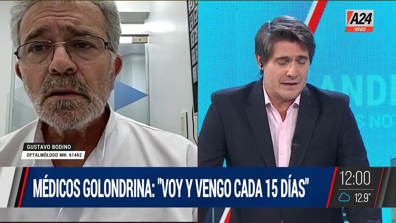 🔴 Médicos argentinos cubren guardias en otros países para poder vivir: 