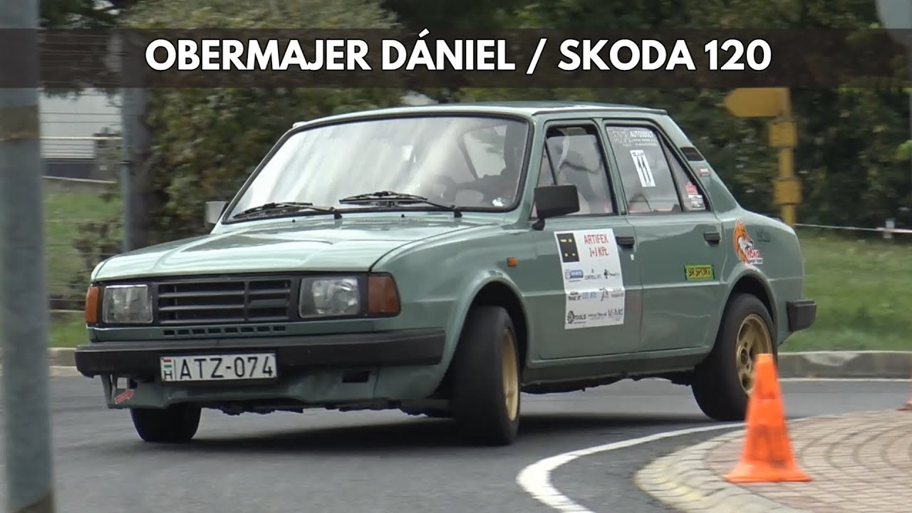 Obermajer Dániel / Skoda 120 / Veszprém Szlalom 2025. - TheLepoldMedia