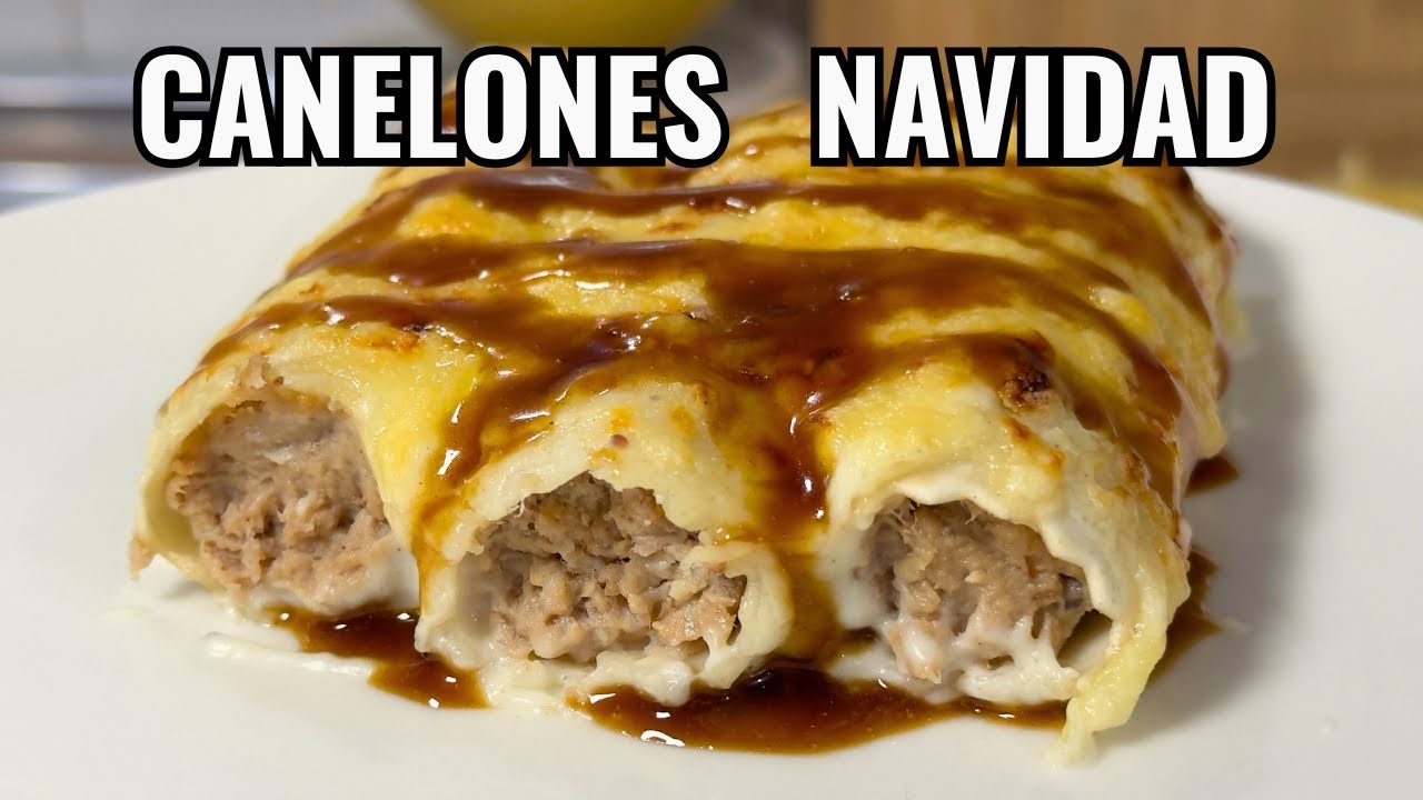 Canelones de Navidad con 3 Tipos de Carne