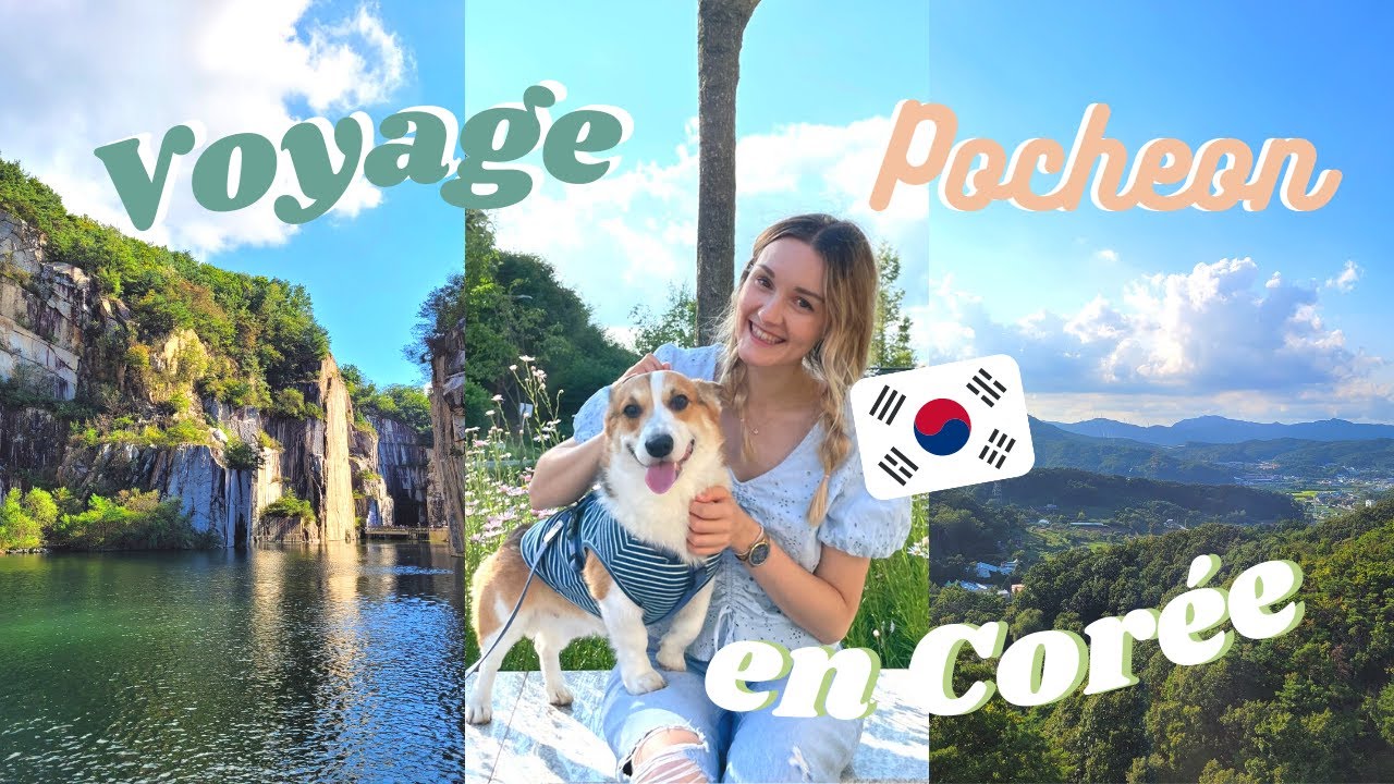 PETIT VOYAGE EN CORÉE 🤸‍♀️, UNE APREM À POCHEON 🐕🌾 | VLOG CORÉE DU SUD