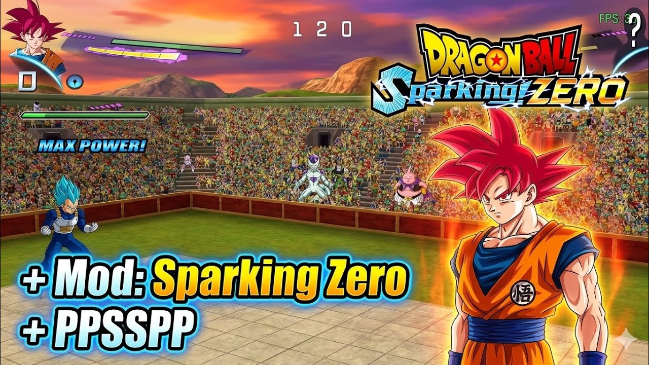 Dragon ball Sparking zero PPSSPP emulator android 