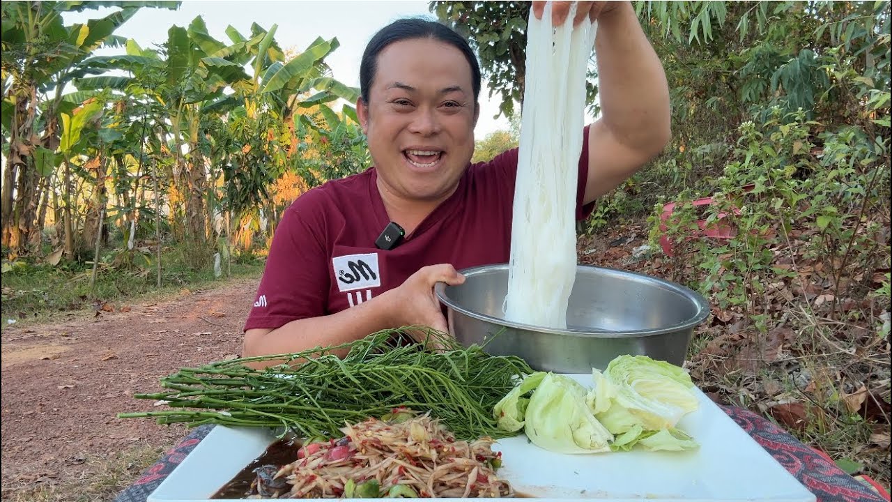 ส้มตำน้ำปลาร้าโหน่งบอกเลยว่าสุด เมนูแรกแฮกหมานปีนี้ ขอบพระคุณทุกๆกำลังใจนะคะ