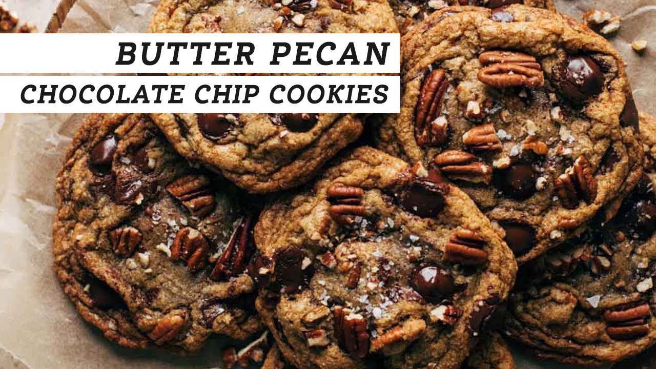 Butter Pecan Chocolate Chip Cookies | #AdobePartner