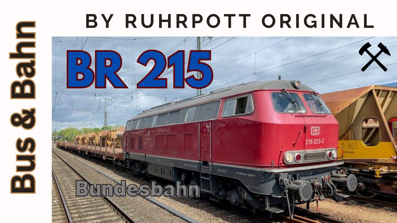 DB Baureihe 215 – Die legendäre Diesellok der Bundesbahn | Technik, Geschichte & Einsatz