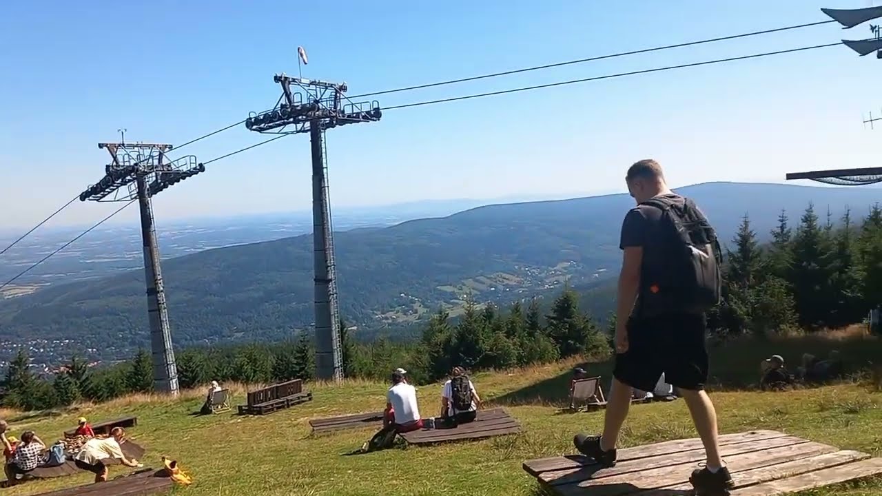 Przejazd gondolą na Stóg Izerski/ Ride by gondola lift on Stóg Izerski | ŚWIERADÓW ZDRÓJ