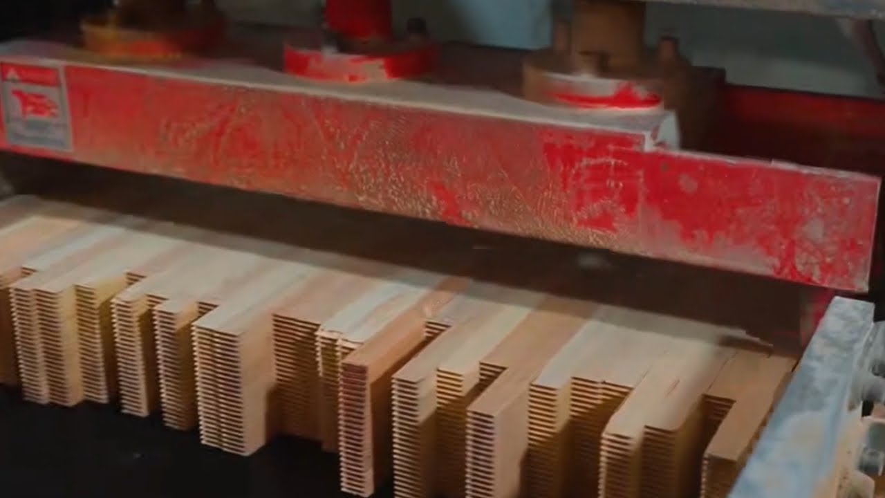 Wood Finger Joint Machine Production Line - The Most Fullest Video Collections