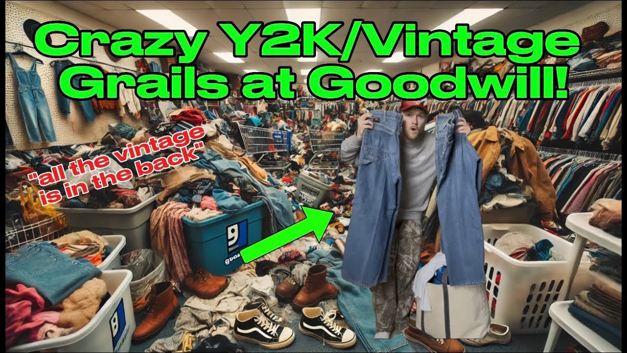 I Can't Believe This was Sitting at the THRIFT Store! HUGE VINTAGE/Y2K HAUL!