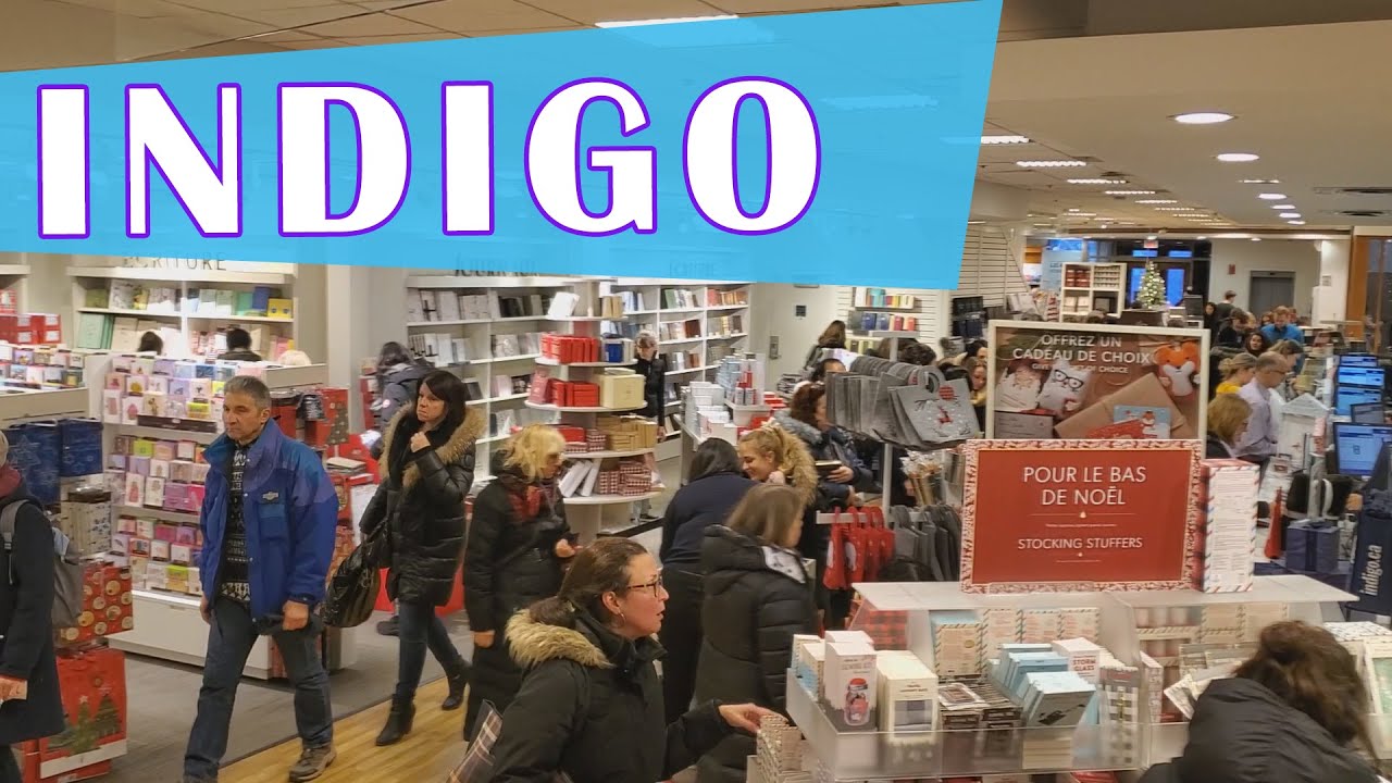 Indigo Store &ndash; Biggest Bookstore in Downtown Montreal &ndash; Place Montreal Trust #indigomontreal