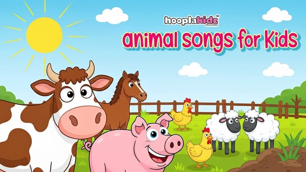 Animal Song Sing & Move | Nursery Rhymes for Toddlers