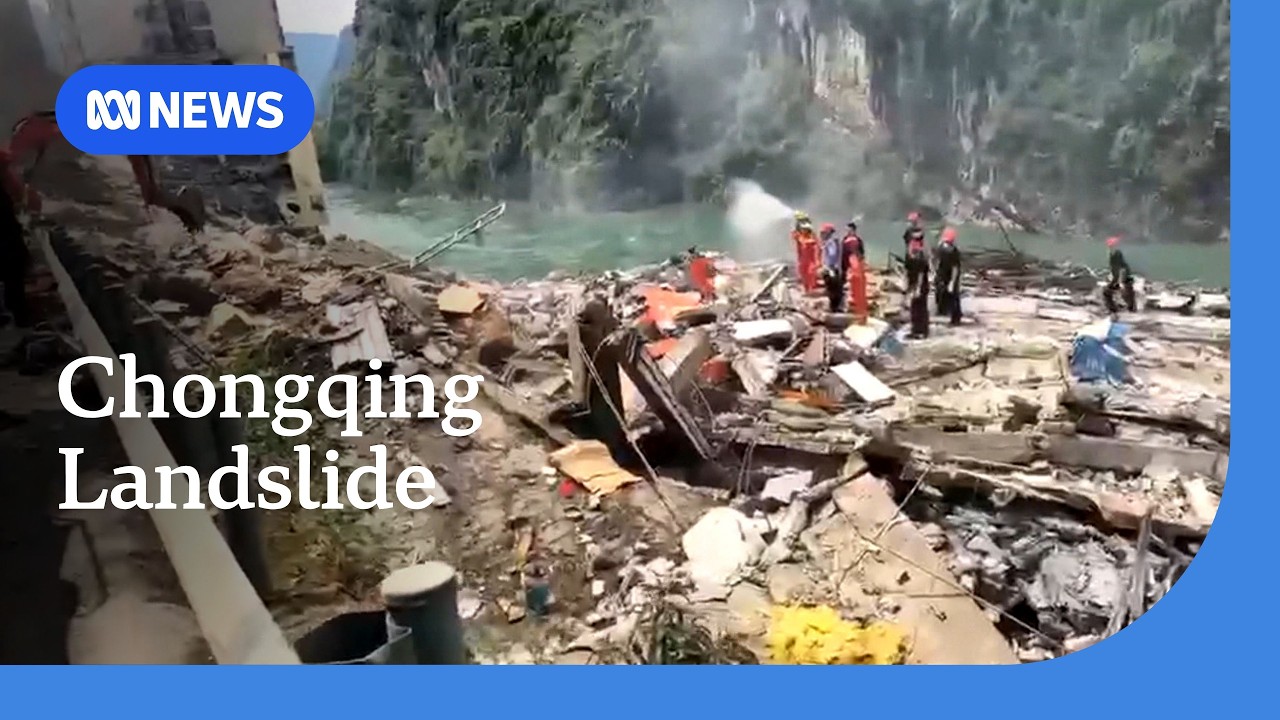 Rescue efforts continue in Chongqing after landslide kills at least eight | ABC NEWS