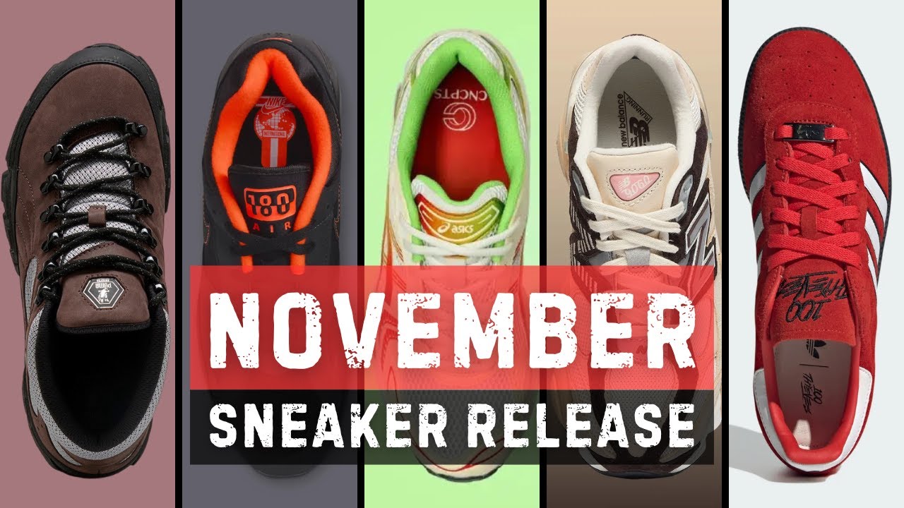 BEST SNEAKER Release in November 2024 (PART 2)
