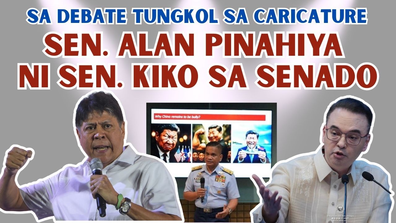 SEN. KIKO AT SEN. ALAN, NAGKA-INITAN SA SENADO SA ISYUNG CHINA