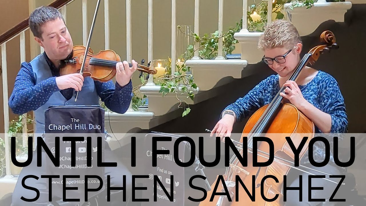 Until I Found You - Stephen Sanchez Violin & Cello Live Acoustic Cover at Norwood Park