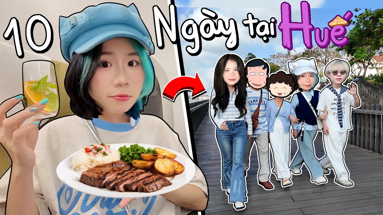 10 Ngày Mình Sống Tại HUẾ (Nhớ Nhà 🥺)
