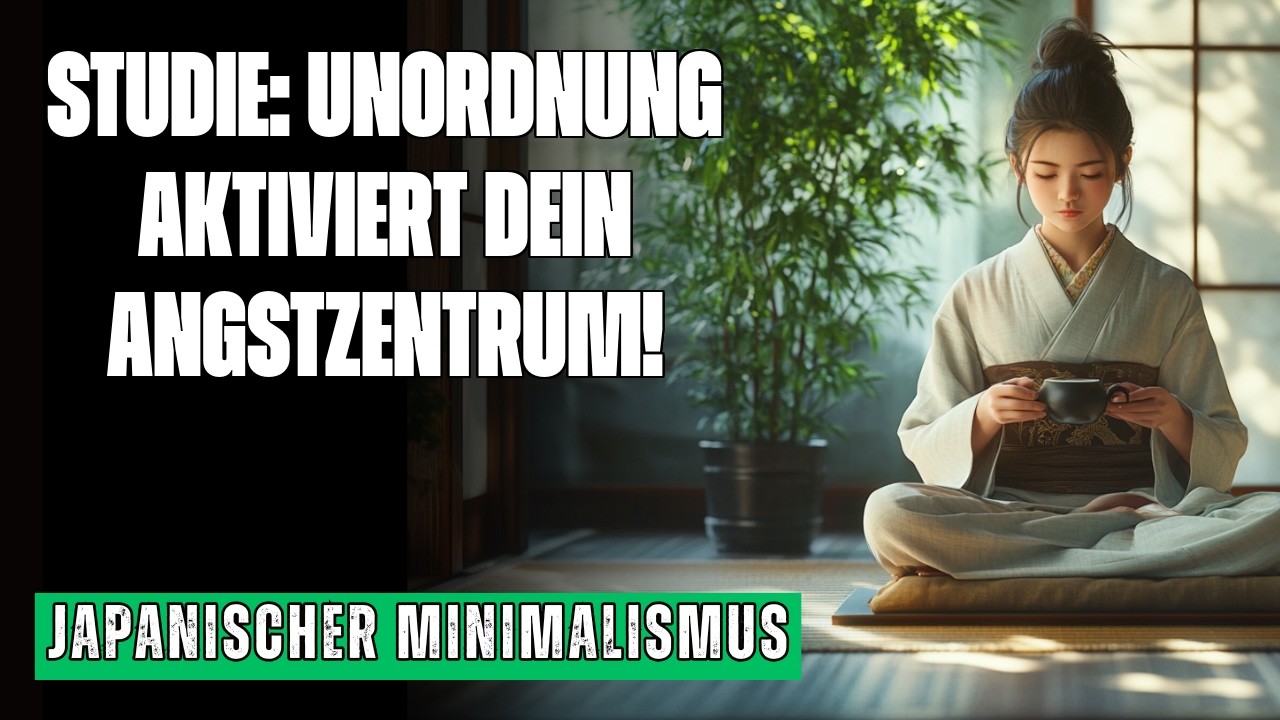 JAPANISCHER MINIMALISMUS: DEIN UNORDENTLICHES HAUS ZERSTÖRT DEINEN INNEREN FRIEDEN