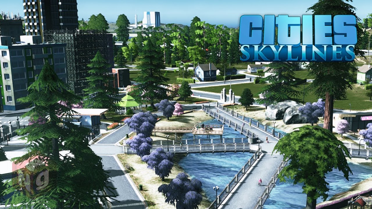 Cities Skylines - Элитный парк в элитном районе! #35
