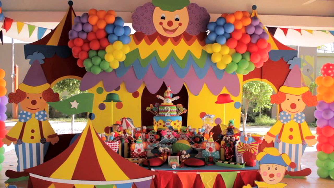 Decoracion Payaso de Circo 1