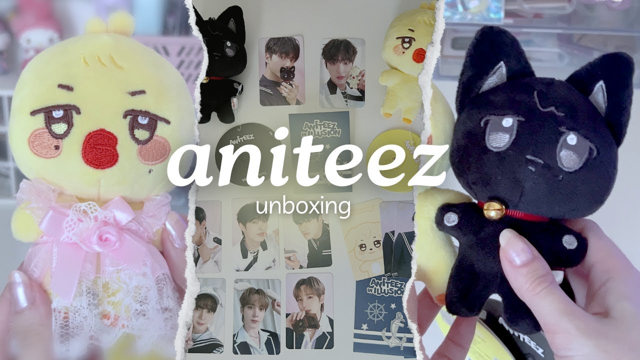 【 #ATINY LOG 】 my aniteez are finally here!! 🎉
